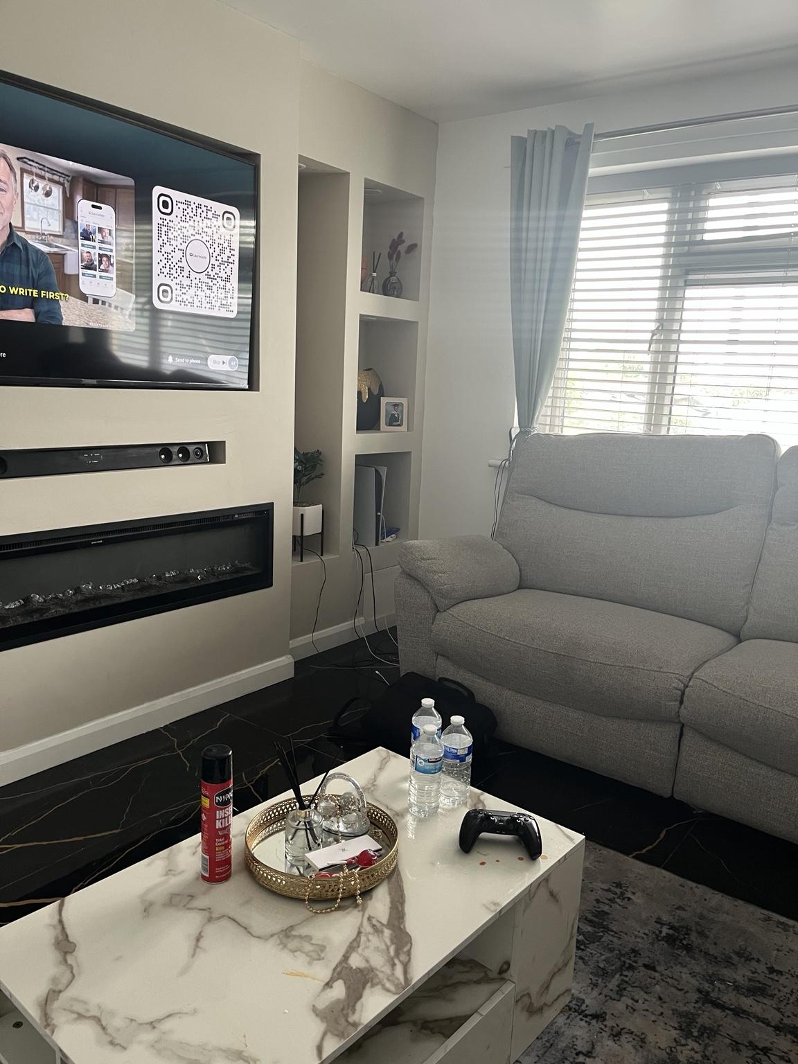 Clean living area
